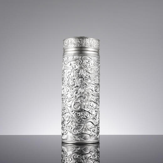 子佩集S999银九龙杯摆件【BXYL0050160】纯银内胆泡茶杯203 商品图2