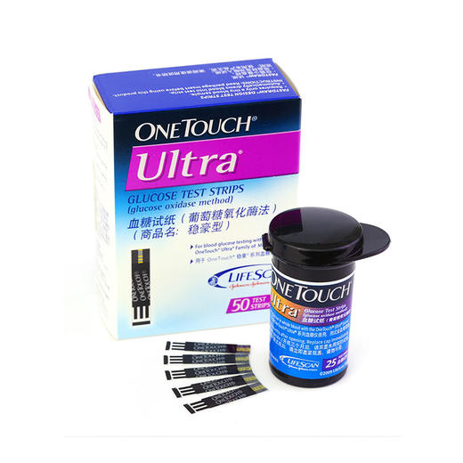 强生稳豪血糖试纸 100片瓶装 倍优倍易型血糖仪用 商品图2