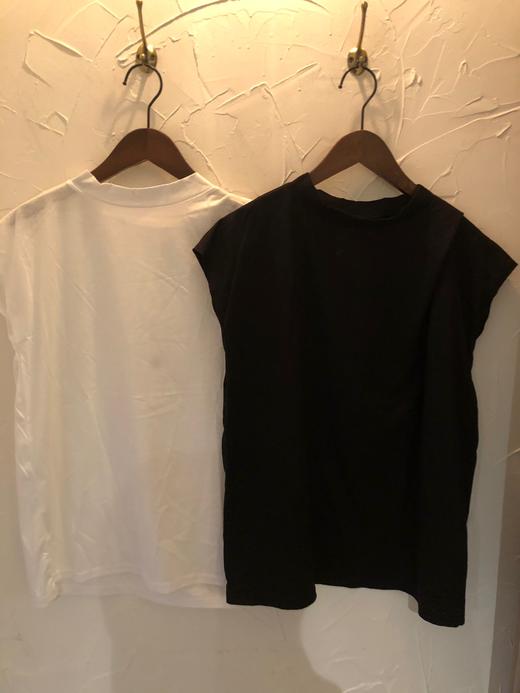 SI-HIRAI黑白色T恤 商品图6