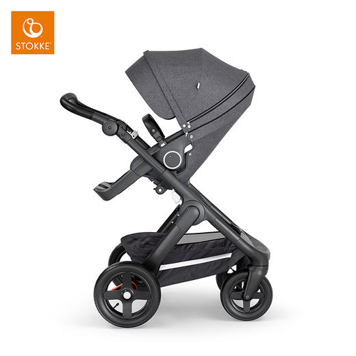 Stokke Trailz  多功能儿童推车 黑色车架 多地形高景观婴童车（车架与座椅要分开拍） 商品图0