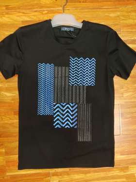 上男圆领短T8739