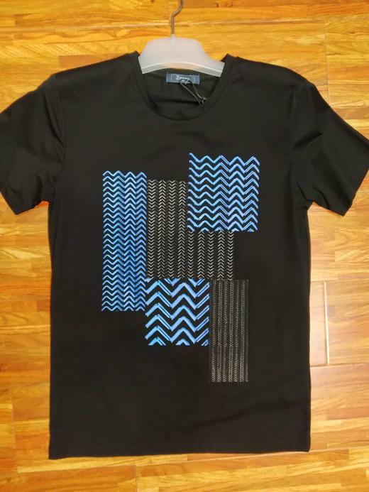 上男圆领短T8739 商品图0