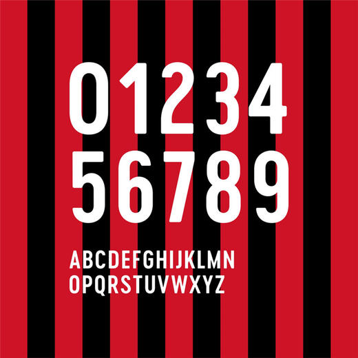 【印制风险自担】SFS: 1718 AC米兰 主场球员印号系列 （非球衣链接） 商品图1