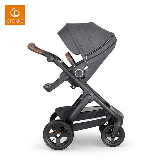 Stokke Trailz  多功能儿童推车 黑色车架 多地形高景观婴童车（车架与座椅要分开拍） 商品图2