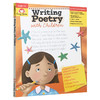 【Evan-Moor Best】Writing poetry with children Grade 1-6 和孩子一起创作诗歌 一到六年级  美国加州原版教辅 商品缩略图0