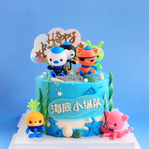 海底小纵队（加高款定制蛋糕） 商品图0