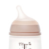 苏维妮 硅胶奶瓶 宽口径 进口新生儿宝宝 0个月以上 奶嘴流量可调节 仿母乳型 防摔 180ml 商品缩略图3