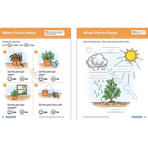 Evan-Moor Smart Start STEM  聪慧启蒙系列 核心素养 商品图4
