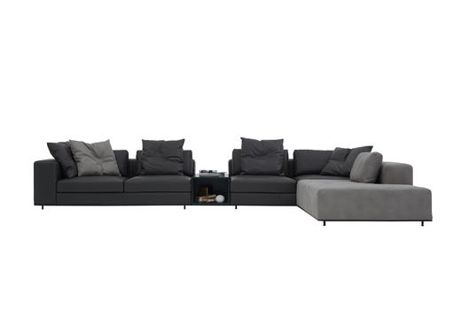 Renzo 四人沙发 | 更多座位组合，皮布面料可选，详询客服 商品图1