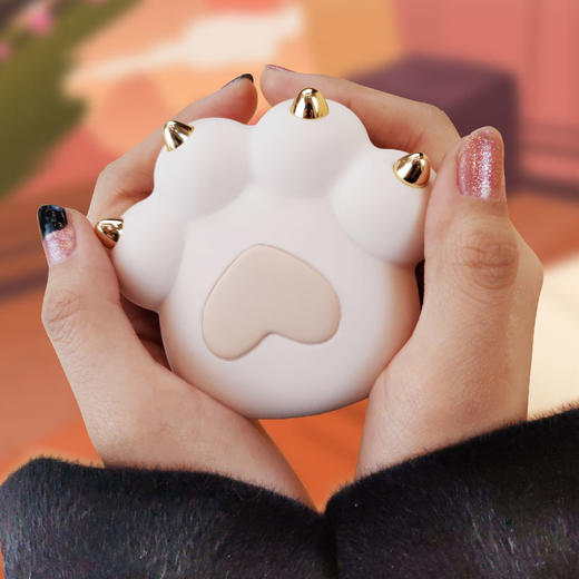 iobanana摇滚猫掌震动按摩器加温柔软可爱暖宫女生礼物