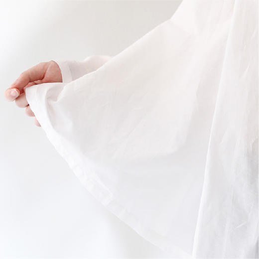 米马成衣 滋养肌肤的日式丝绵V领上衣 日本贵妇牌 商品图4