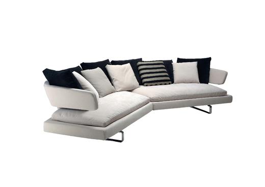 Judy 四人沙发 | 皮布面料可选，详询客服 商品图1