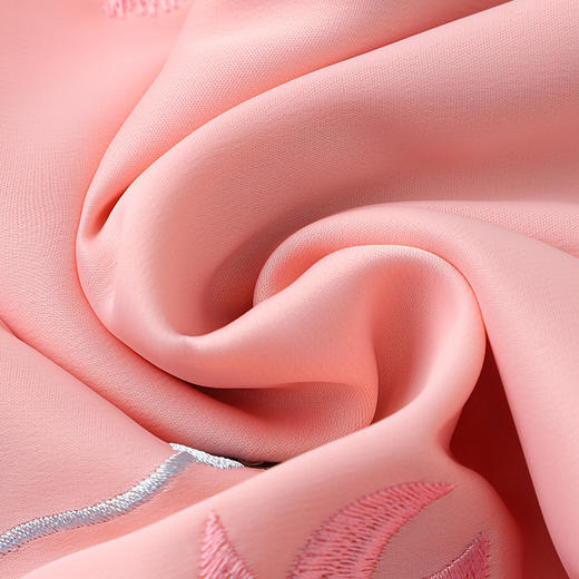 OG-99427春款修身显瘦民国风重工刺绣中长款连衣裙 商品图3