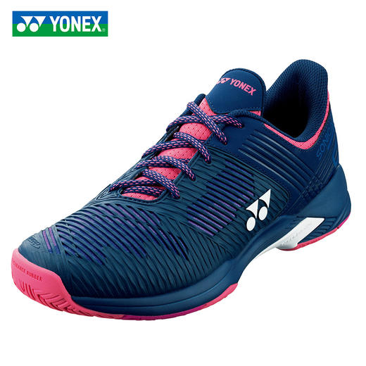 Yonex/尤尼克斯男女网球鞋yy宽版运动鞋室内外网羽通用鞋SHTS2WEX 商品图4