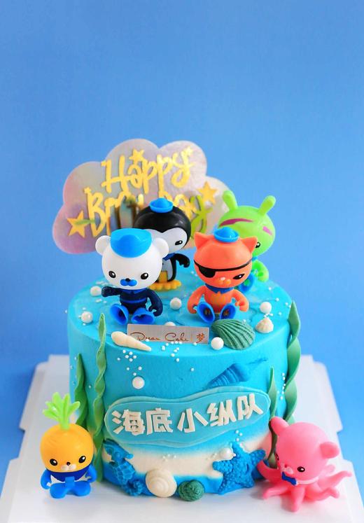 海底小纵队（加高款定制蛋糕） 商品图1