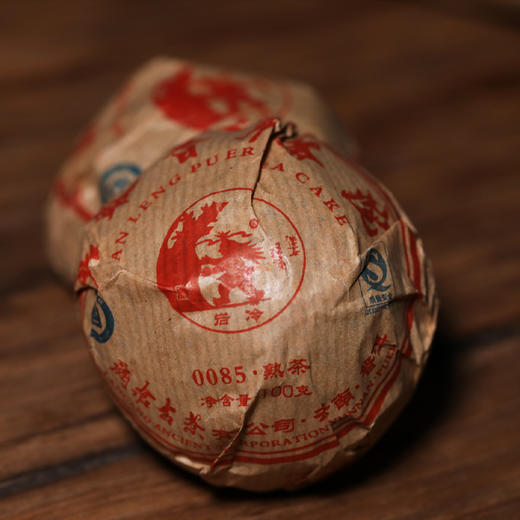 【第四代0085】澜沧古茶2008年0085小沱景迈山古树普洱熟茶 100g 商品图1