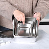 【夏季保鲜净味】 MISANBROO 316不锈钢保鲜盒 多种容量选择 易清洗无残留 安全使用于烤箱蒸箱洗碗机电磁炉 商品缩略图3