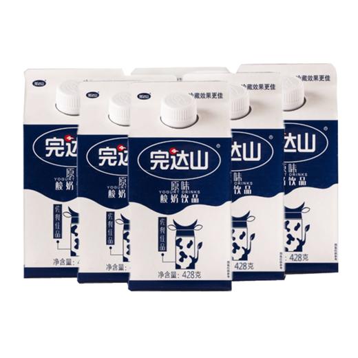 完达山佐餐佳品原味酸奶饮品 428g*12盒 商品图1