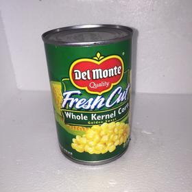 进口甜玉米罐头地扪玉米粒 420g