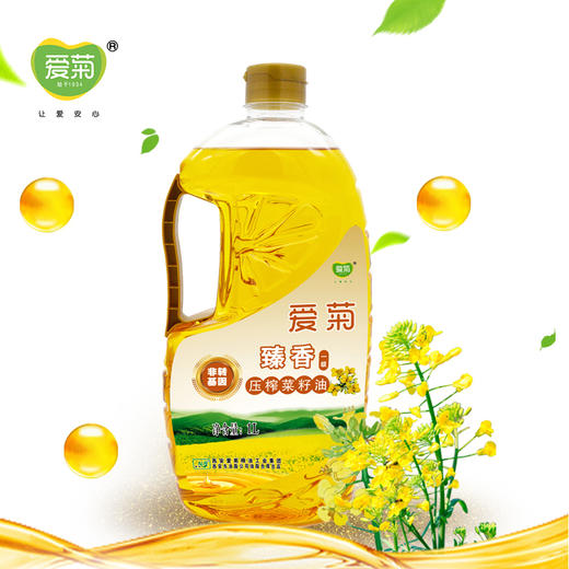 爱菊一级菜籽油1L 商品图0
