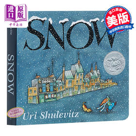 【中商原版】凯迪克：雪地 英文原版 Snow Uri Shulevitz 纸板书