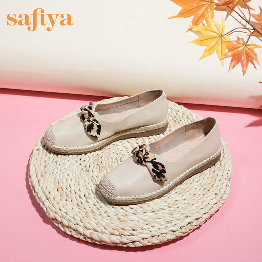 商场同款 | Safiya/索菲娅女鞋秋鞋平底休闲甜美蝴蝶结单鞋女SF93111007 商品图1