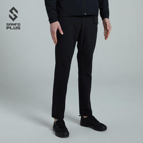 Sanfo Plus 墨玉男款功能轻薄防泼水商旅通勤修身长裤 18027