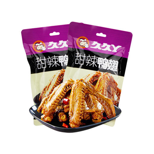 久久丫甜辣鸭翅142g 商品图0