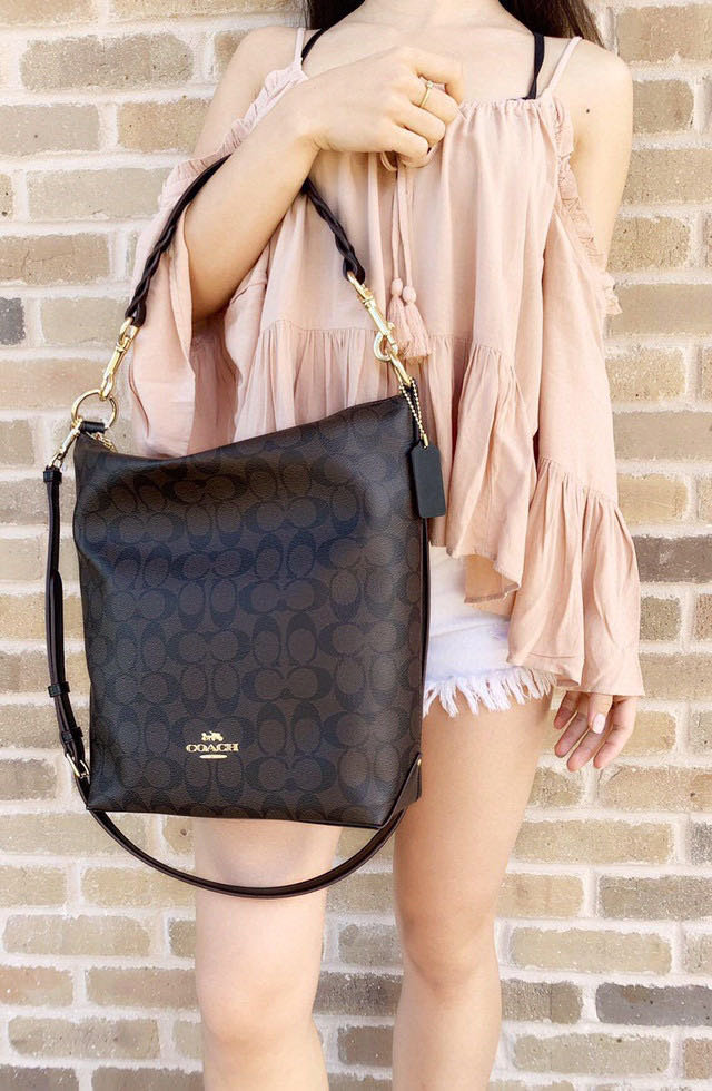 海报款coach蔻驰流浪包大号香奈儿即视感60肩带都可以调节大号尺寸