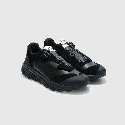 FOOT INDUSTRY AVERT 19s102 暗黑机能低帮复古翻毛拼皮运动球鞋 商品图1