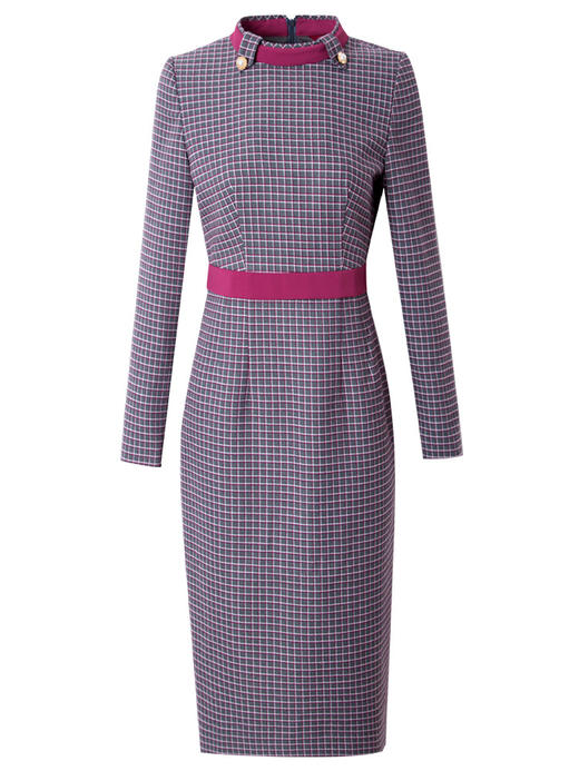 FMY-27259气质修身中长款包臀裙子 商品图1