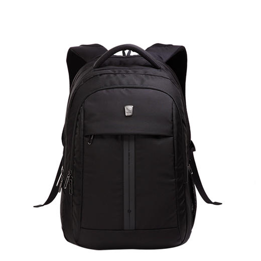 爱华仕 多功能商务专业笔记本电脑包 双肩包男 旅行背包 OCB4148 黑色 商品图5