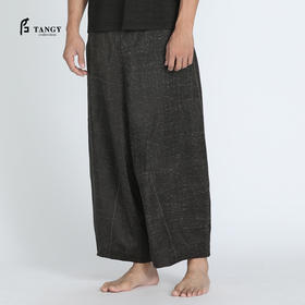 TANGY Collection天意柞丝莨银丝线哈伦裤