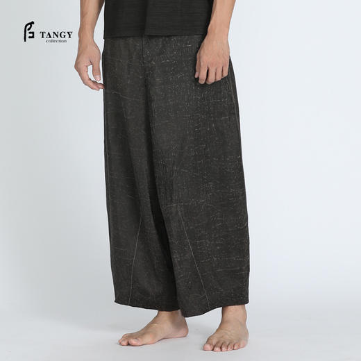 TANGY Collection天意柞丝莨银丝线哈伦裤 商品图0