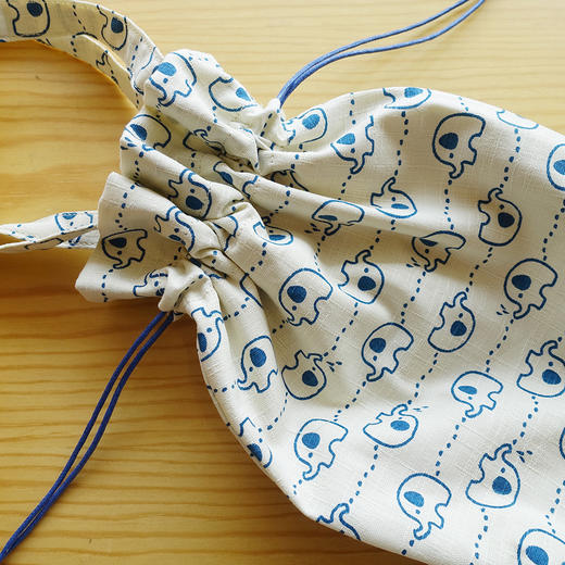 HUJI祤集Dilly手提袋插画小象 商品图1