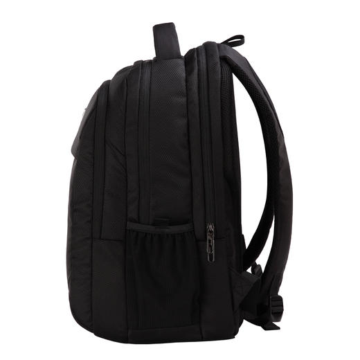 爱华仕 多功能商务专业笔记本电脑包 双肩包男 旅行背包 OCB4148 黑色 商品图3