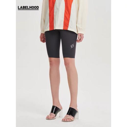 light by deepmoss2020春夏新款黑色高弹骑行裤短裤紧身弹力裤女 lt20ssPS11QX 商品图1