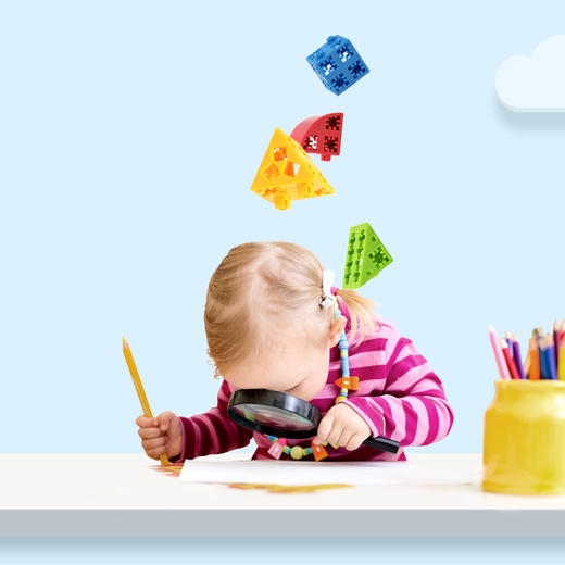 优课库|四喜人 探索者3-6号 品果思维积木 好奇星探索者大颗粒 商品图3