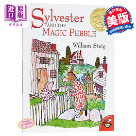 凯迪克金奖绘本 驴小弟变石头 Sylvester and the Magic Pebble（Caldecott Winner）进口英文原版 感人至深 传递亲情绘本