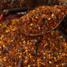 贵州特产 黔食锦糊辣椒面500g/袋蘸水辣椒 火锅蘸水柴火煳辣椒面 香辣美味