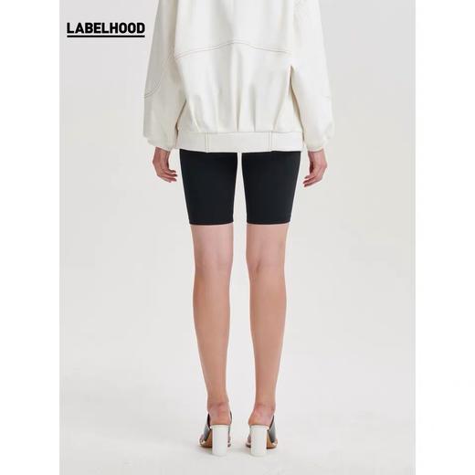 light by deepmoss2020春夏新款黑色高弹骑行裤短裤紧身弹力裤女 lt20ssPS11QX 商品图4