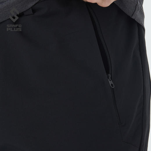 Sanfo Plus 墨玉男款功能轻薄防泼水商旅通勤修身长裤 18027 商品图4