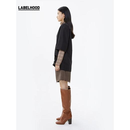 FFIXXED STUDIOS 黑色圆领层叠短袖T恤打底衫百搭潮流显瘦 SS19-M101-LC COTTON 商品图2