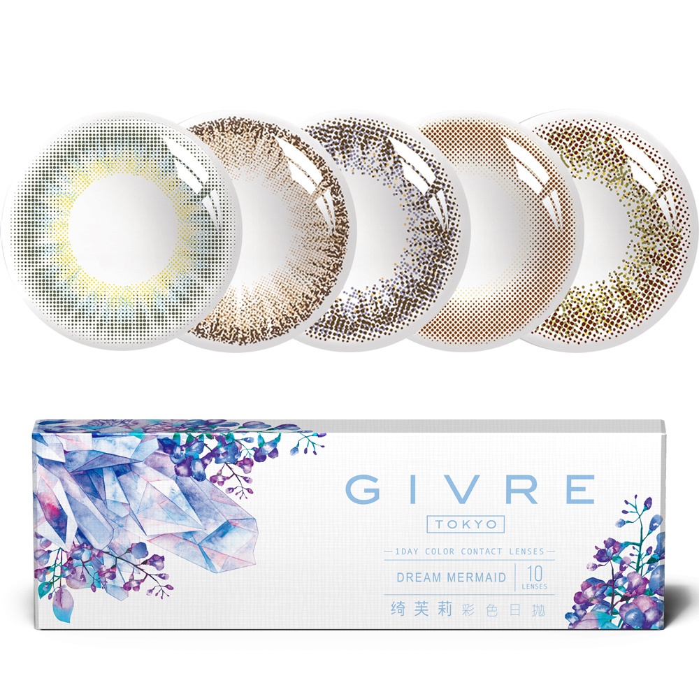 （48小时发）日本 Givre 绮芙莉 中文版 1day 10片装