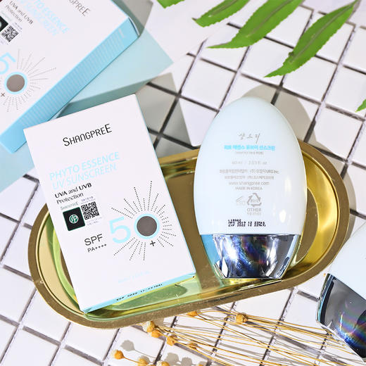 现货▲香蒲丽植物精华防晒霜SPF50+清爽无油隔离紫外线 60ml 商品图2