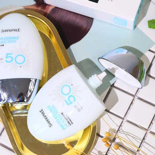 现货▲香蒲丽植物精华防晒霜SPF50+清爽无油隔离紫外线 60ml 商品图3