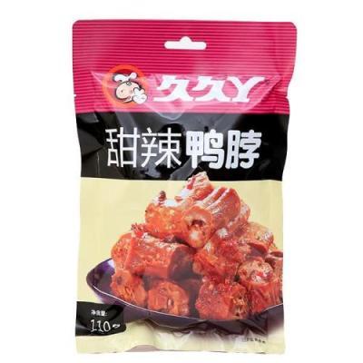 久久丫甜辣鸭脖110g 商品图0