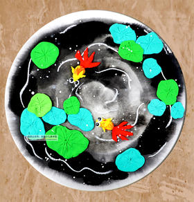 《鱼戏莲叶间》低幼【自动发货：下单后，点击手机短信中收到的链接，即可获取文件下载的链接；如有任何问题，可添加客服微信hm33268获得帮助】