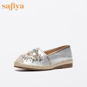 商场同款 | Safiya/索菲娅春夏新款单鞋平底舒适渔夫鞋女鞋SF91111311