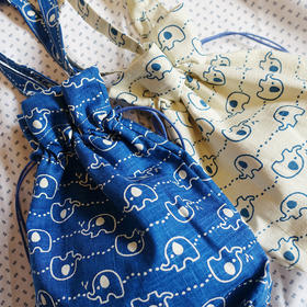 HUJI祤集Dilly手提袋插画小象